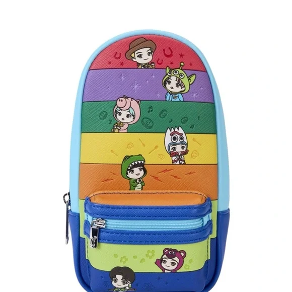 Loungefly Toy Story | TinyTAN Stationery Mini Backpack Pencil Case NWT - Picture 4 of 4